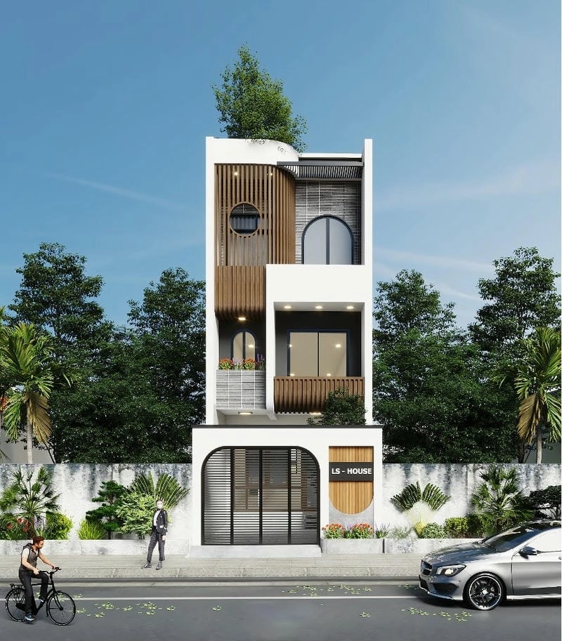 Chiêm ngưỡng mẫu nhà 5x20 3 tầng không gian rộng mở