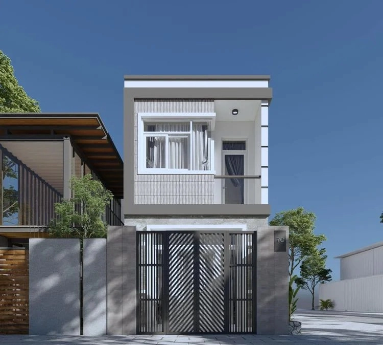 Chiêm ngưỡng những mẫu nhà ống 2 tầng đẹp 2020 nhà ống hiện đại