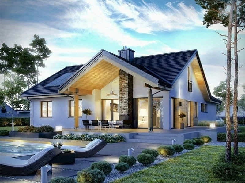 các mẫu nhà biệt thự mini phù hợp không gian đô thị