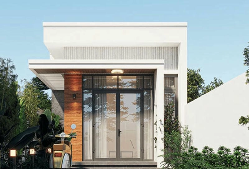 Mê mẩn với mẫu thiết kế nhà cấp 4 5x20