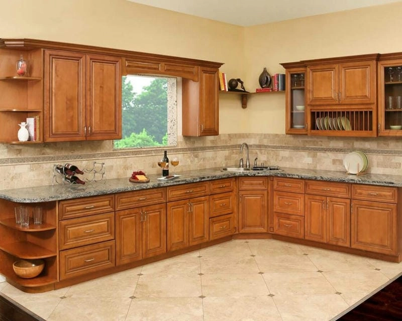 các kiểu kệ bếp đơn giản gọn nhẹ phù hợp nhà nhỏ