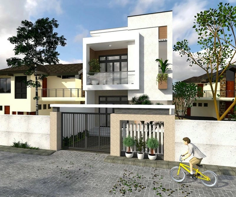 Nhà hiện đại mang phong cách tối giản ấm áp