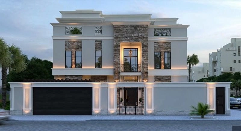 mẫu nhà biệt thự mini đẹp thiết kế hài hòa sang trọng