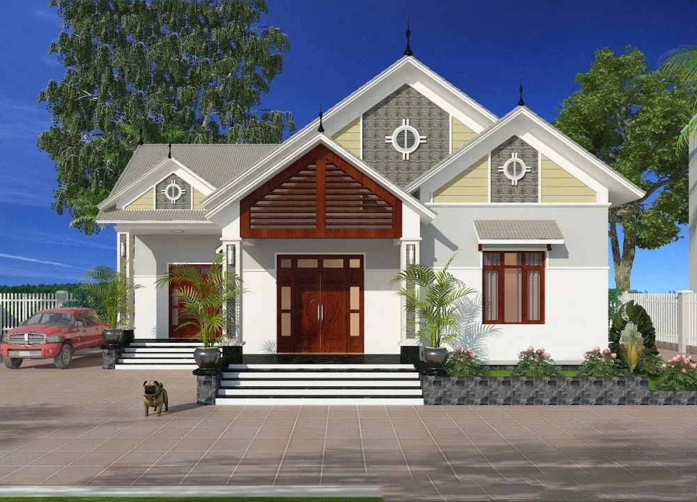 Xem ngay các mẫu nhà cấp 4 mái tôn đẹp