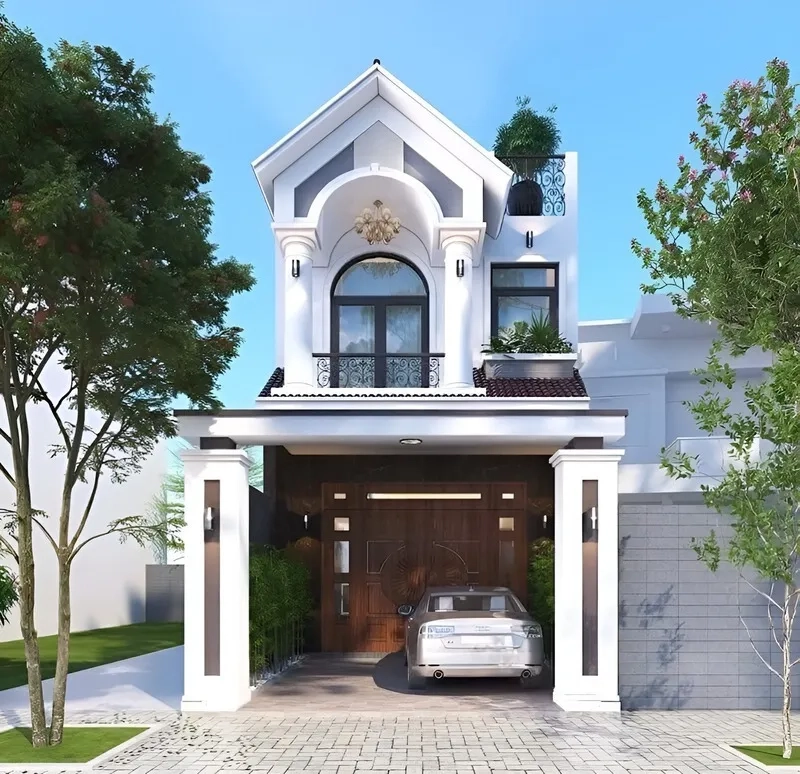 Khám phá các mẫu nhà mái thái đẹp nhà đẹp mới sài gòn 2 tầng