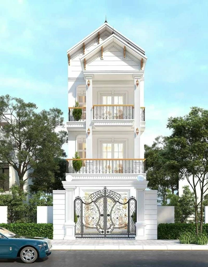 Khám phá 100m2 mẫu nhà 5x20 3 tầng độc đáo