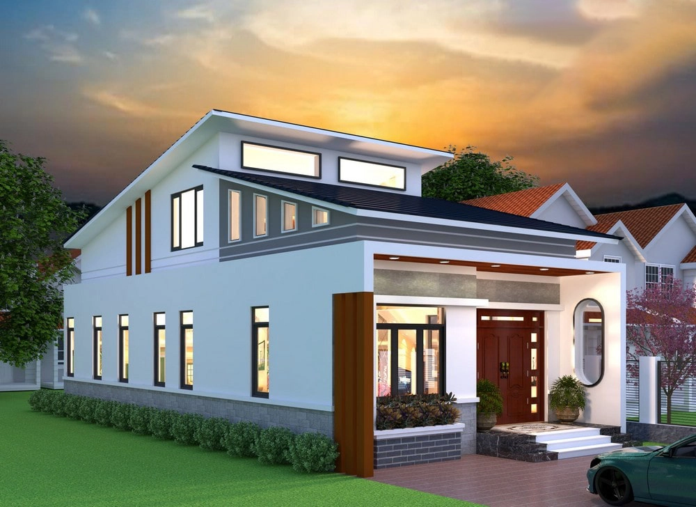 Khám phá mẫu nhà gác lửng hiện đại tiện nghi sang trọng