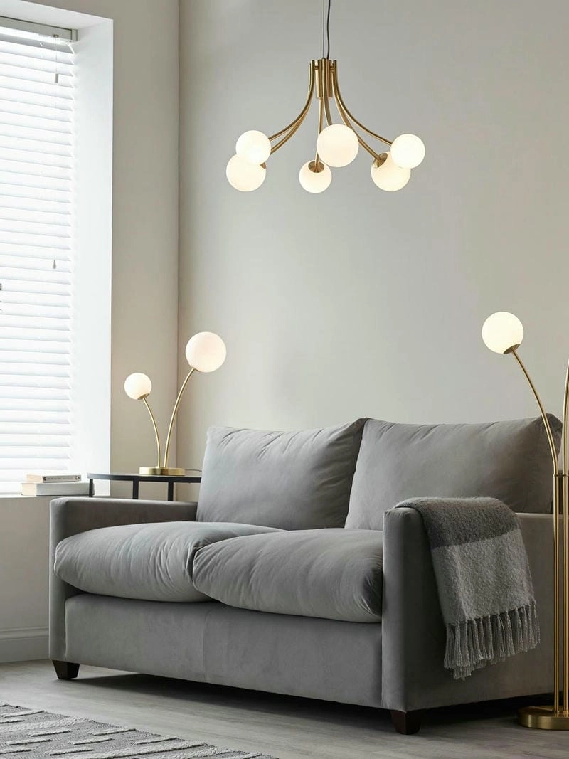 Top các loại đèn trần phòng khách hút mắt