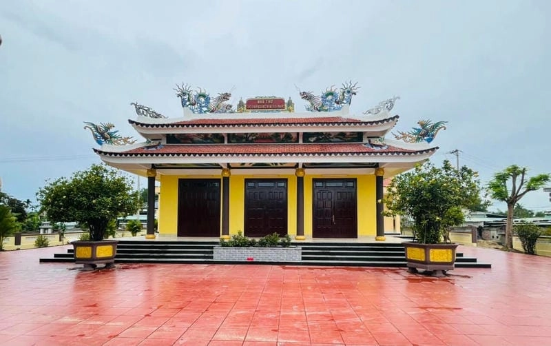 mẫu nhà thờ họ miền trung đậm bản sắc quê hương