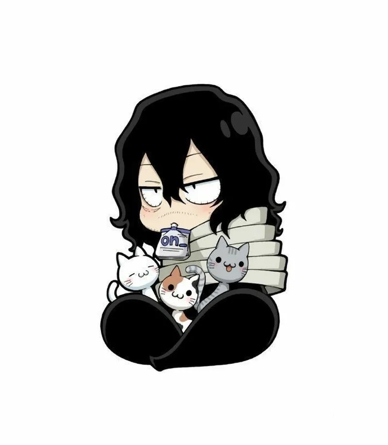 Anime Aizawa mô tả tạo hình nhân vật trong bản phim hoạt hình.