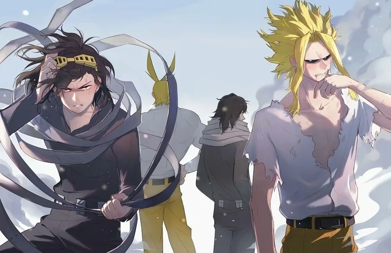 Aizawa x All Might là một cặp đôi được một số fan yêu thích vì sự đối lập thú vị.