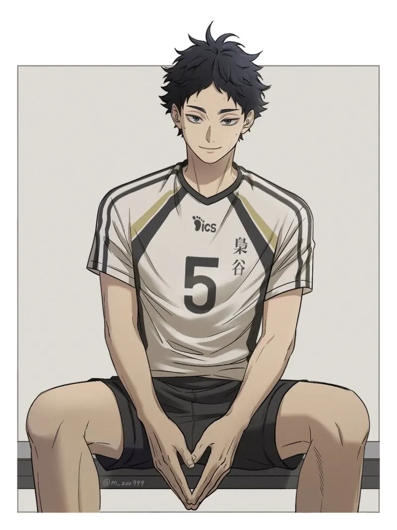 Tạo hình Haikyuu Akaashi đầy thu hút và ấn tượng