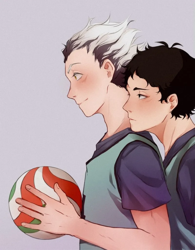 Fan ghép Otp Bokuto x Akaashi Haikyuu không ngừng