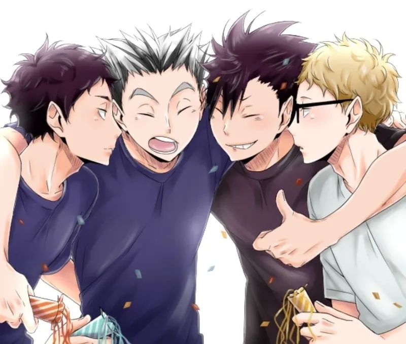Tình cảm giữa Haikyuu Bokuto x Akaashi khiến fan ghen tị