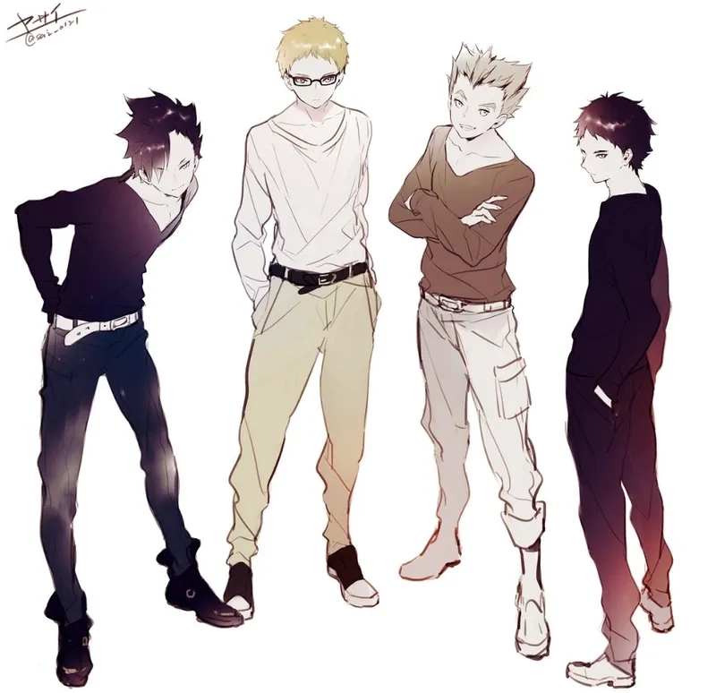 Khoảnh khắc định mệnh trong Bokuto x Akaashi in another life