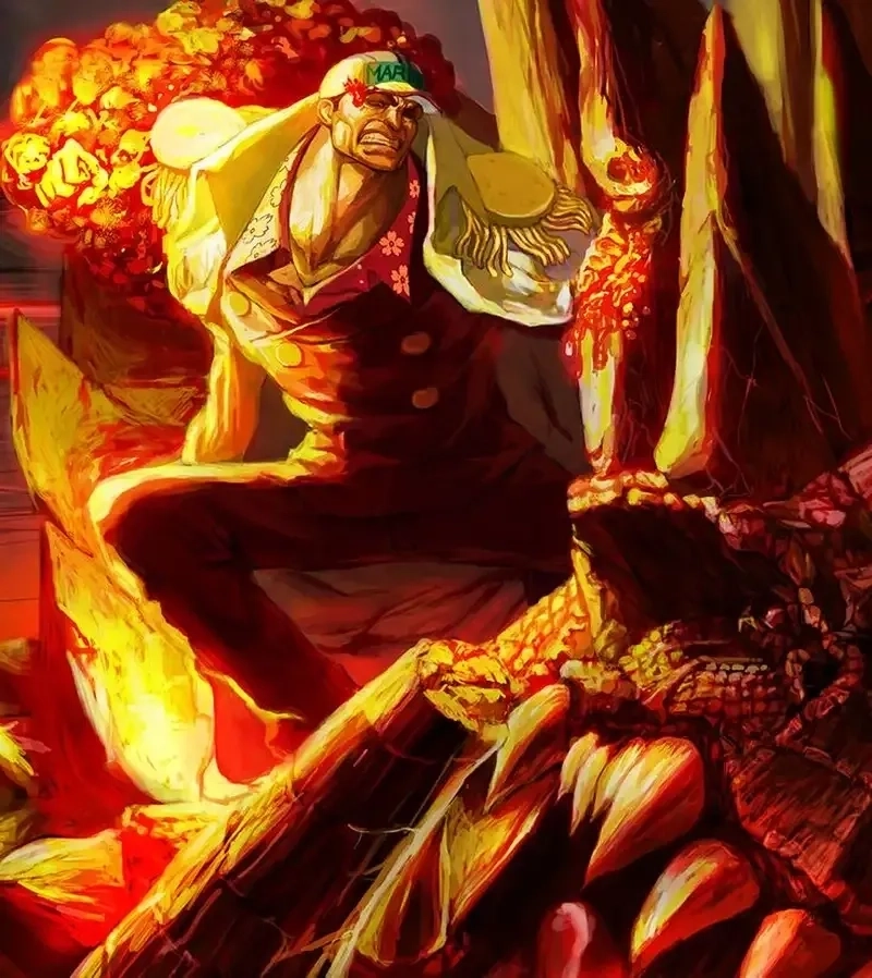 Barba Branca vs Akainu là tên gọi Whitebeard theo phiên bản Bồ Đào Nha