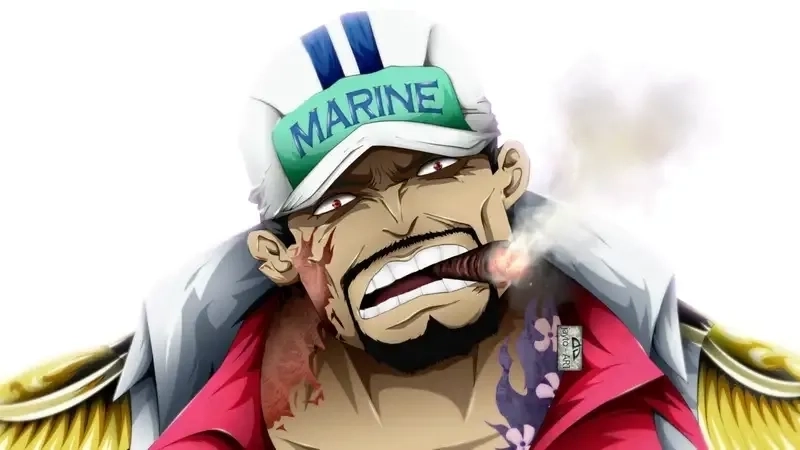 One Piece Whitebeard vs Akainu là trận chiến đẫm máu nhất đại chiến