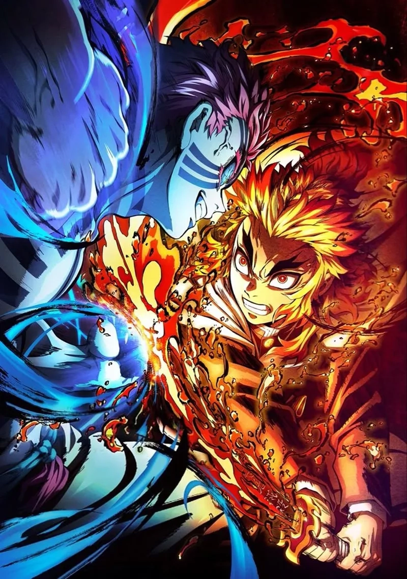 Rengoku x akaza thể hiện mối liên kết đặc biệt giữa lý tưởng và bản năng