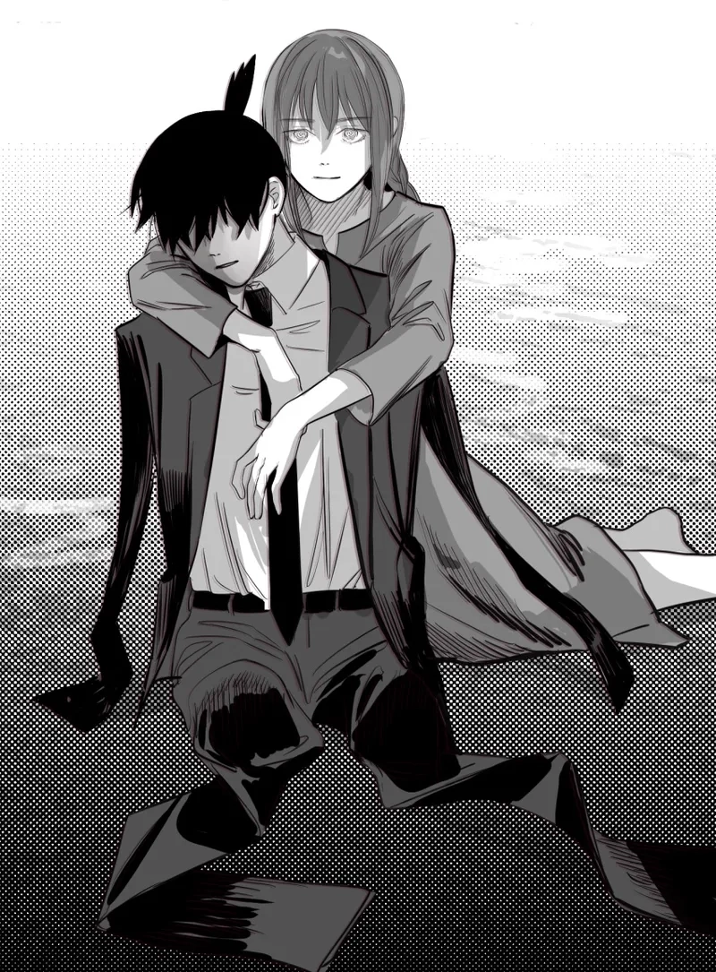 Aki Makima là tuyến tình cảm đơn phương của Aki dành cho nữ đặc vụ lạnh lùng Makima