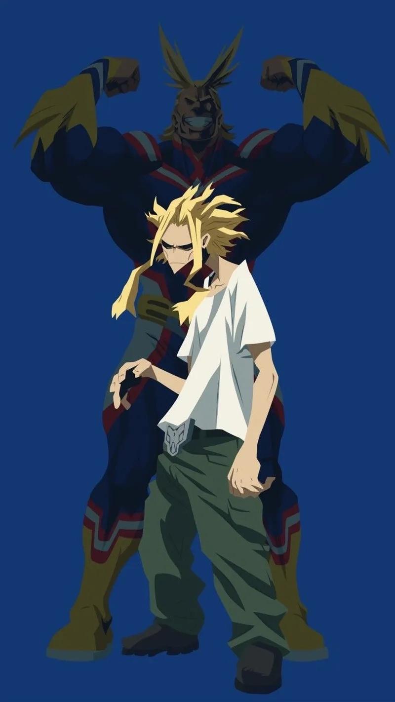 All Might là anh hùng số một và biểu tượng hòa bình trong thế giới My Hero Academia.