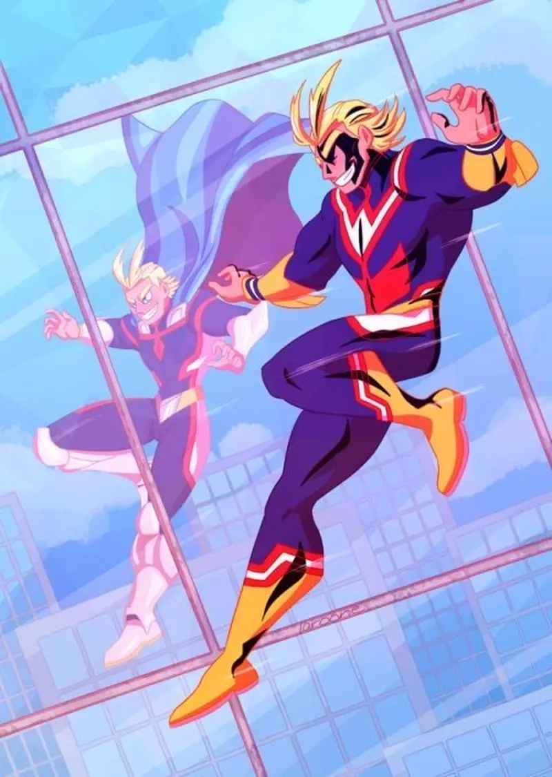 All Might chết chưa xảy ra trong mạch chính, nhưng sức khỏe ông đang ngày càng yếu đi.