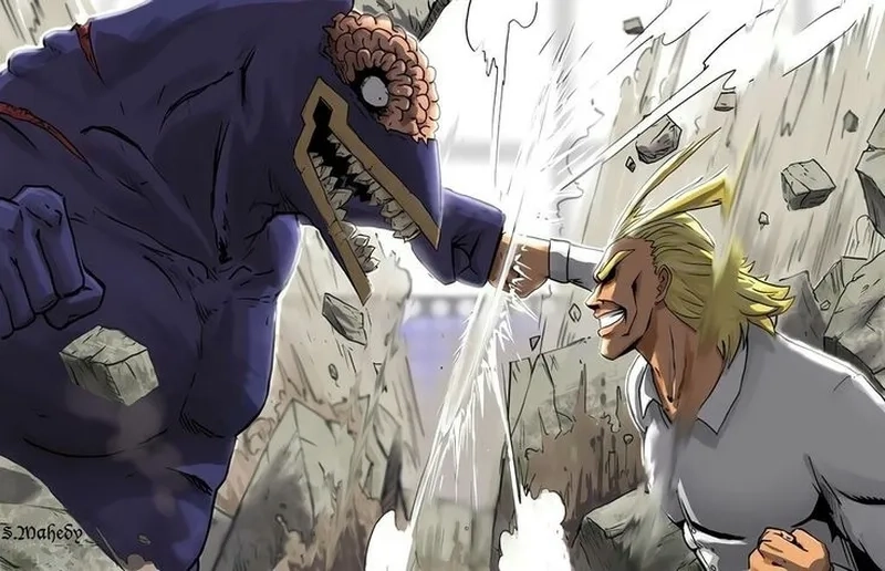 All Might vs Nomu 4K thể hiện sức mạnh bùng nổ với chất lượng hình ảnh cao nhất.