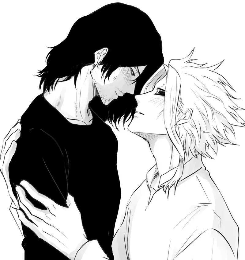 All Might x Aizawa thể hiện mối quan hệ giữa hai giáo viên nổi bật tại U.A.