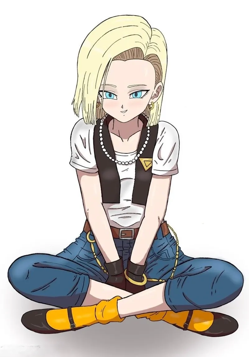 Sự quyến rũ và mạnh mẽ của Dragon Ball Android 18