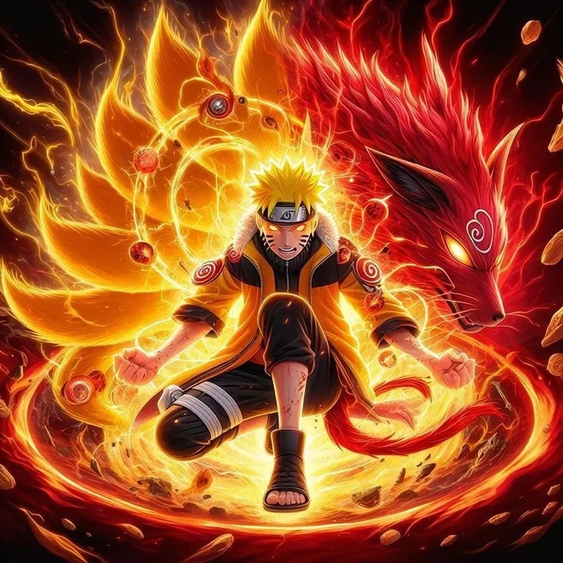 Cảm nhận phong cách ngầu Naruto qua từng ảnh