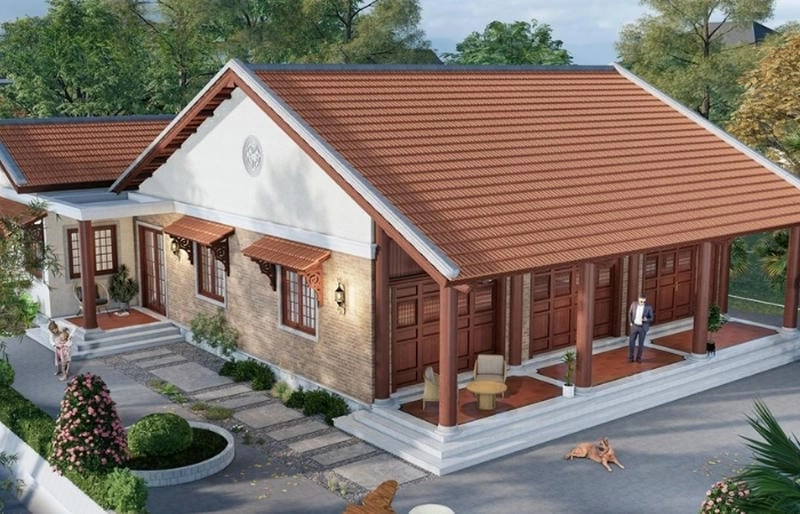 Tham khảo mẫu nhà 3 gian hiện đại nổi bật trẻ trung