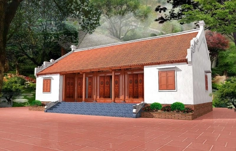 Ngắm nhìn mẫu nhà 3 gian đẹp tiện nghi tinh tế