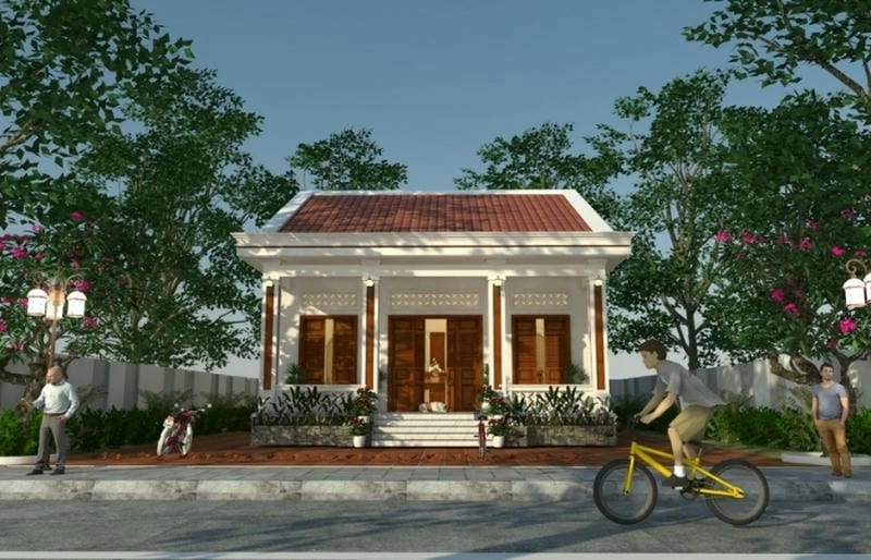 Khám phá mẫu nhà 3 gian bắc bộ cổ kính đặc trưng