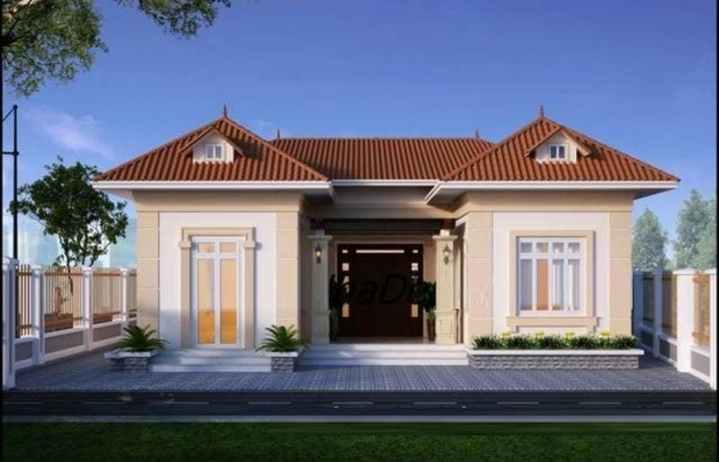 Ngắm nhìn mẫu nhà 3 gian xưa mộc mạc tinh tế