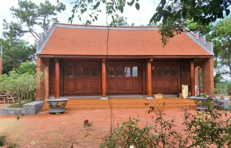 Chiêm ngưỡng mẫu nhà 3 gian mộc mạc hài hòa