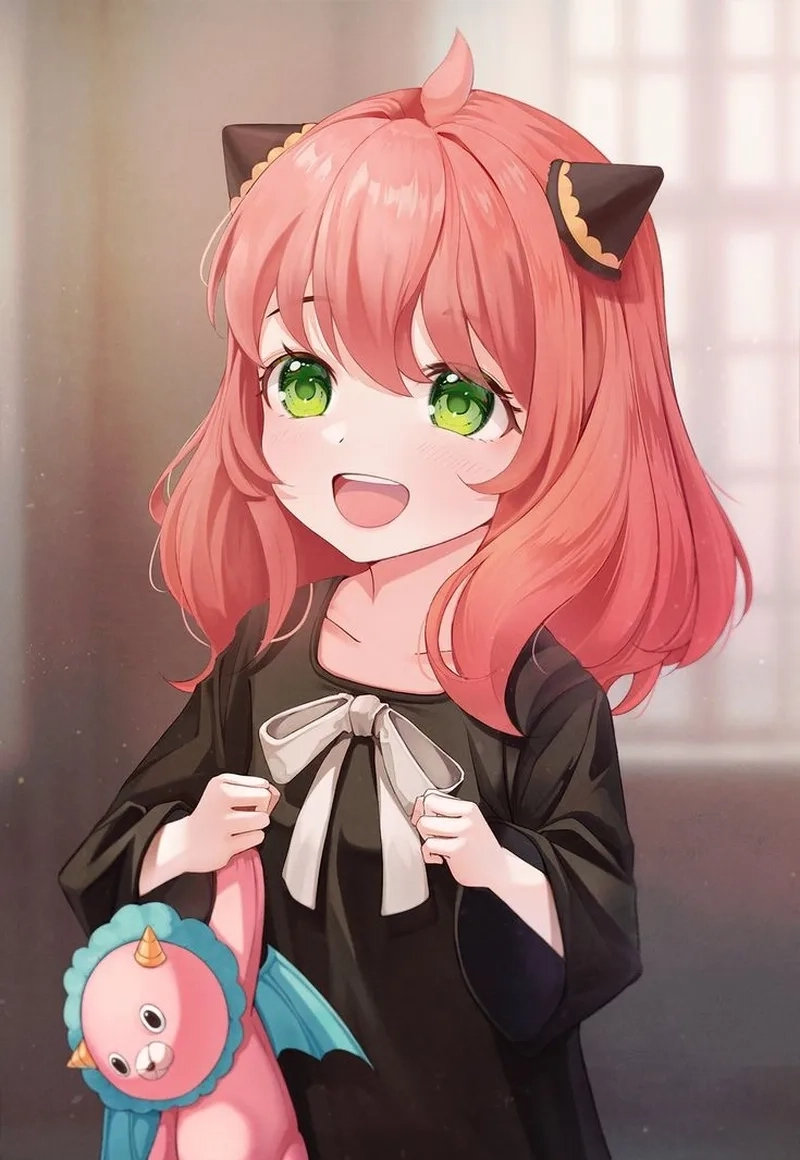 Những biểu cảm anime Anya ngầu đầy cá tính