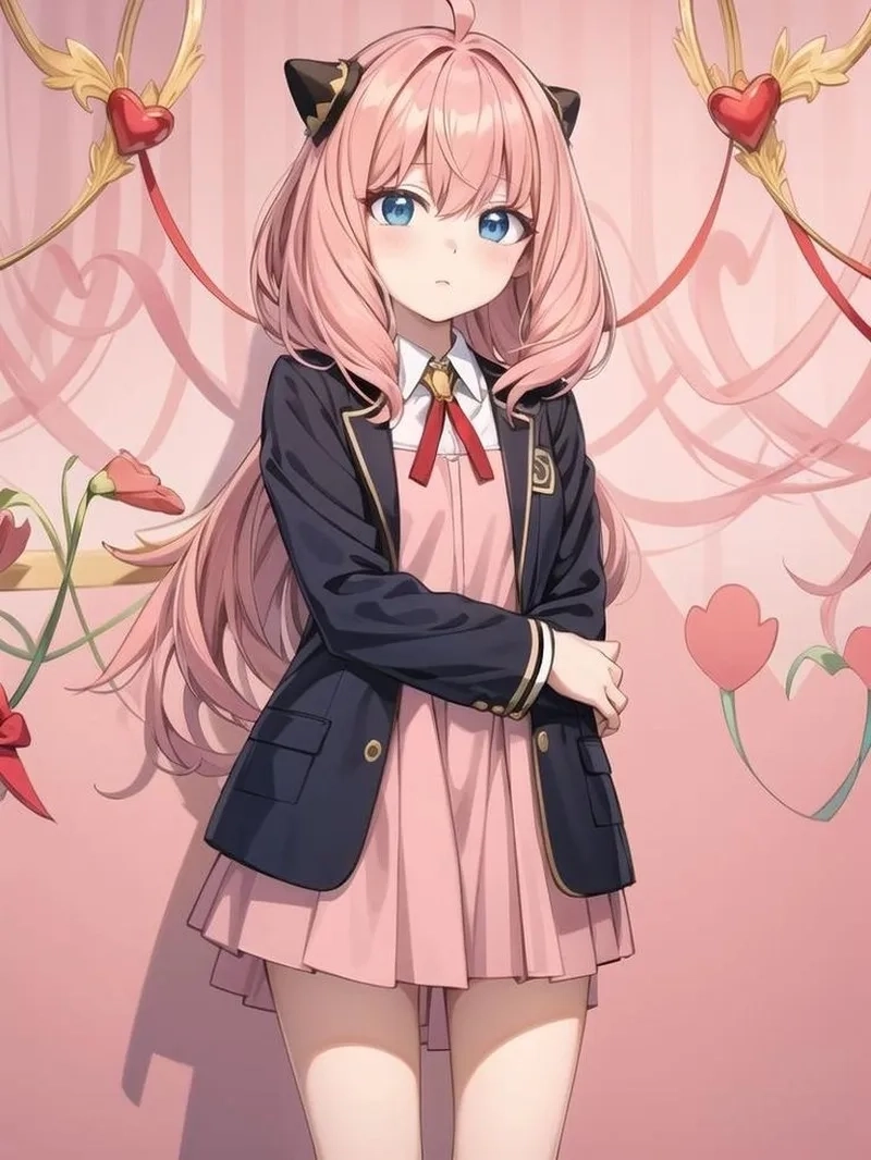 Hình ảnh Anya chibi siêu đáng yêu dành cho fan