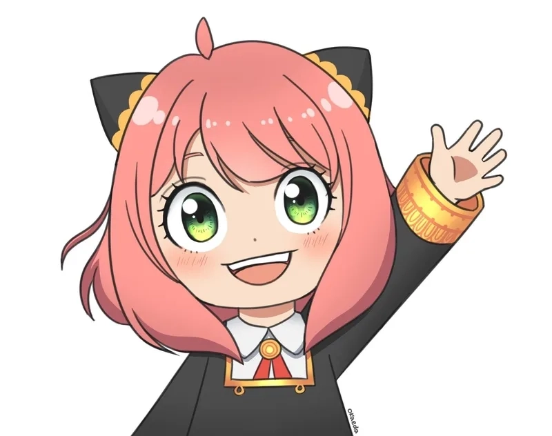 Ảnh Anya chibi cute khiến ai cũng tan chảy