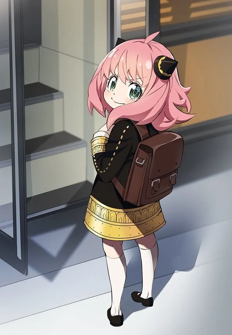 Tổng hợp ảnh đáng nhớ của nhân vật Anya trong anime