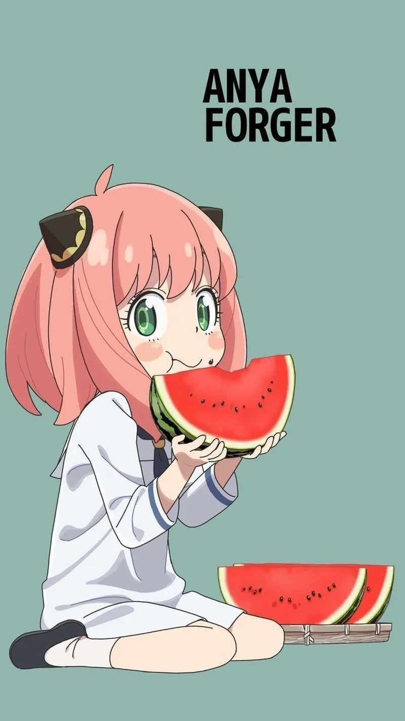 Ngắm mãi không chán loạt hình nền Anya cute cực chill