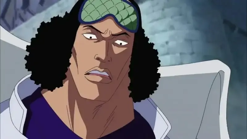 Aokiji là cựu đô đốc lạnh lùng với sức mạnh từ trái Hie Hie no Mi