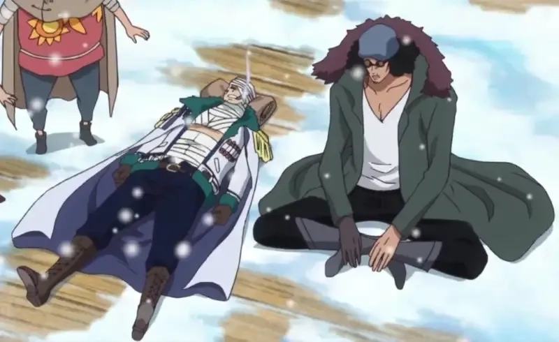 One Piece Aokiji đại diện cho công lý ôn hòa giữa các đô đốc