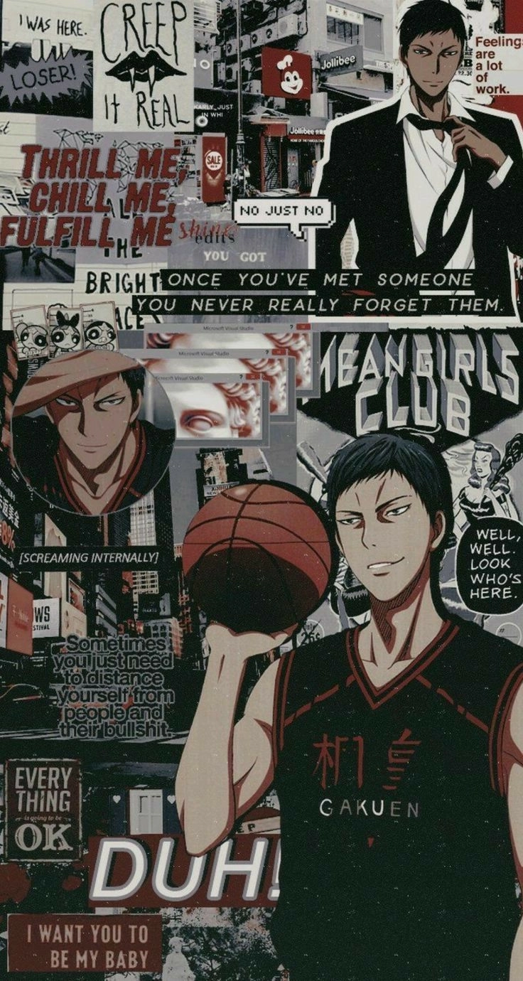 Phong thái lạnh lùng và mạnh mẽ của Daiki Aomine làm fan mê mẩn