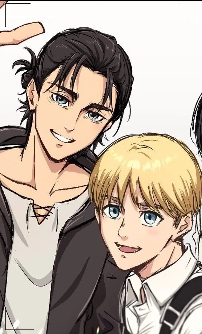 Eren armin là cặp bạn thân từ nhỏ cùng nhau trưởng thành qua chiến tranh