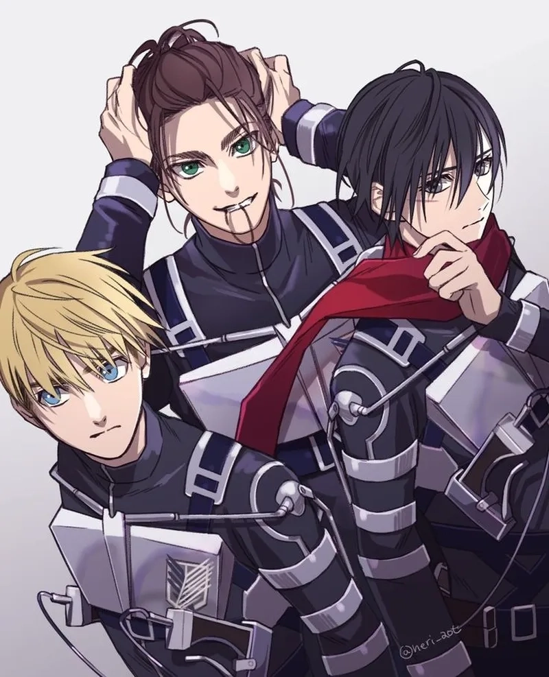 Eren và armin có tình bạn bền chặt vượt qua cả những xung đột