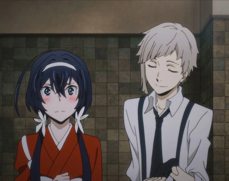 Cảnh đối đầu gay cấn Akutagawa x Atsushi manga