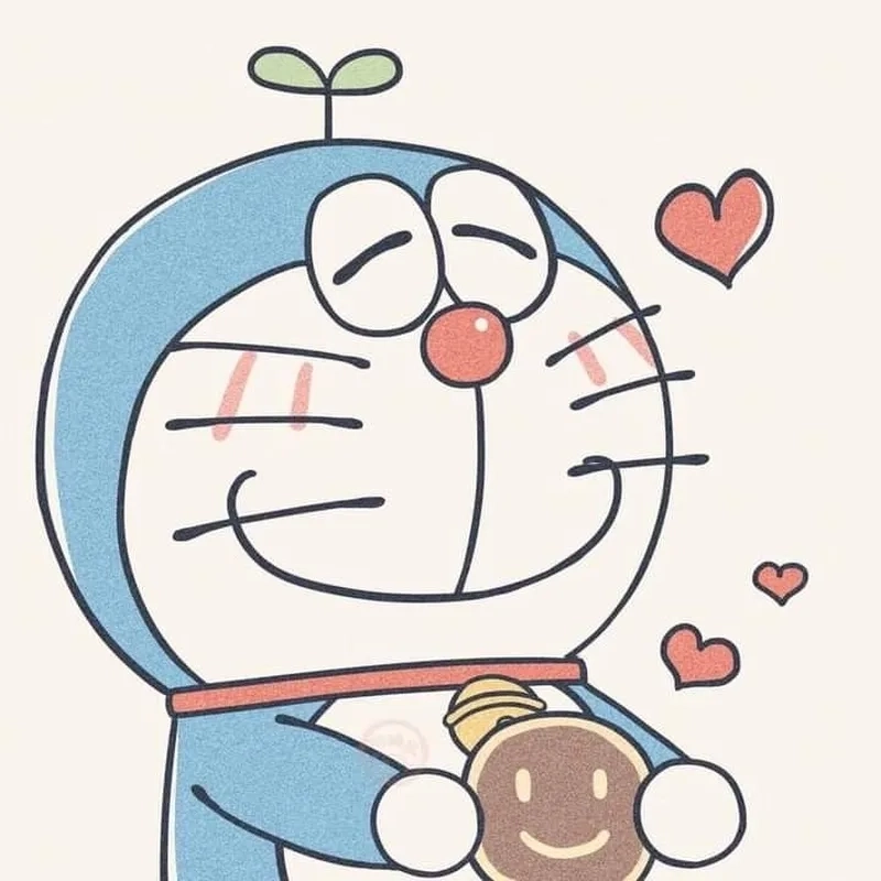 Hướng dẫn hình Doremon cute dễ vẽ chi tiết