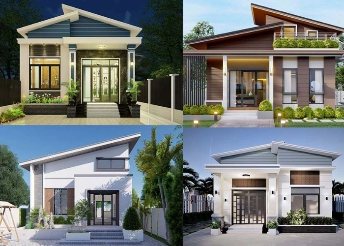 tìm hiểu về khái niệm Nhà cấp 4 mái lệch là gì