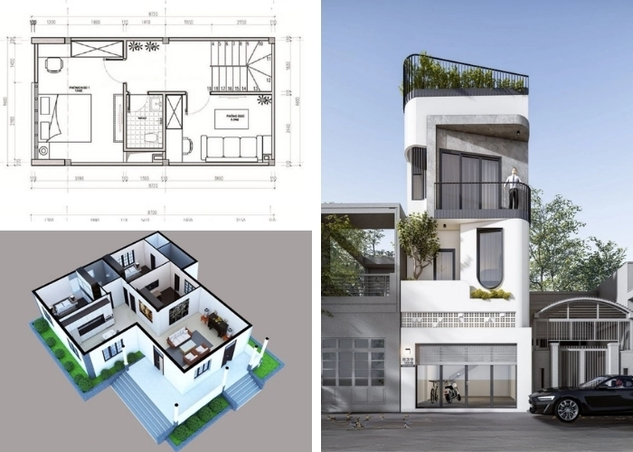 tìm hiểu về những Những khó khăn thường gặp khi thiết kế nhà 40m2