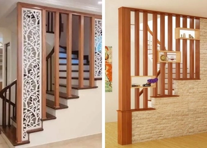 Tìm hiểu lý do Tại sao nên chọn vách ngăn cầu thang gỗ