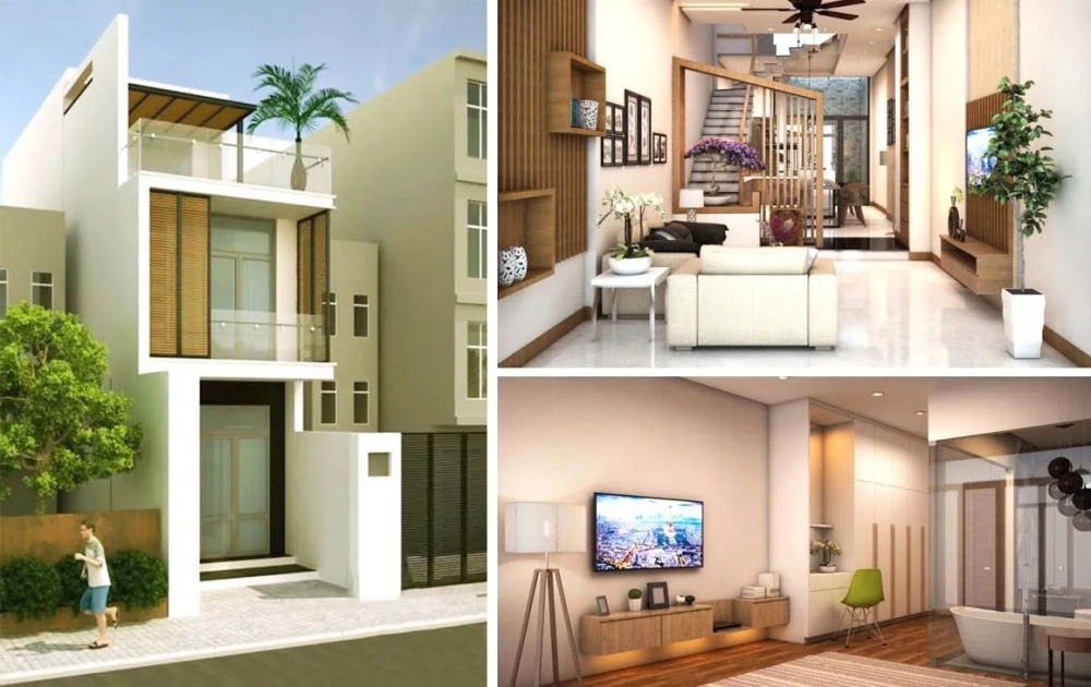 Khám phá những Tiêu chí quan trọng khi thiết kế nhà ống 2 tầng 1 tum